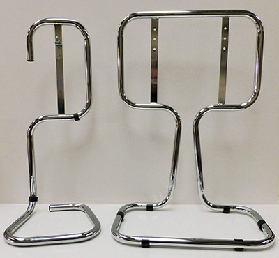 Group of Chrome Stands